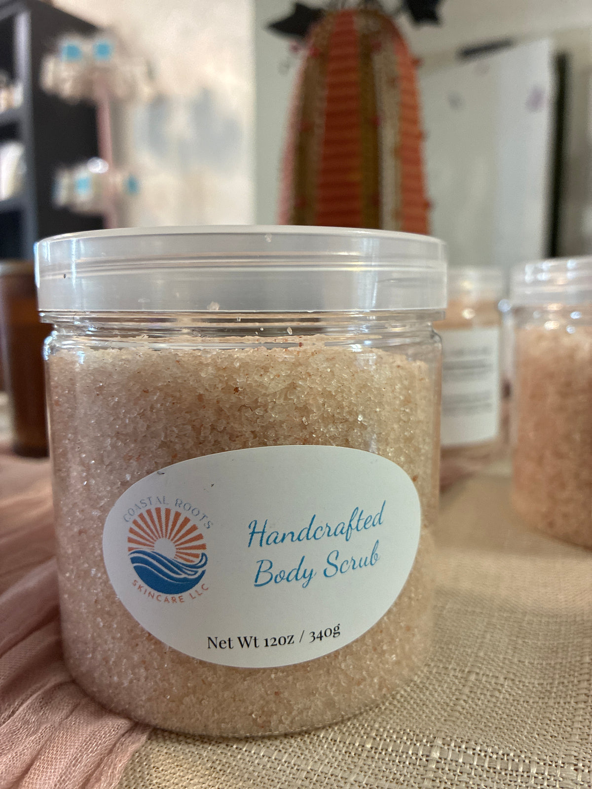 Spiced Honey Salt Scrub