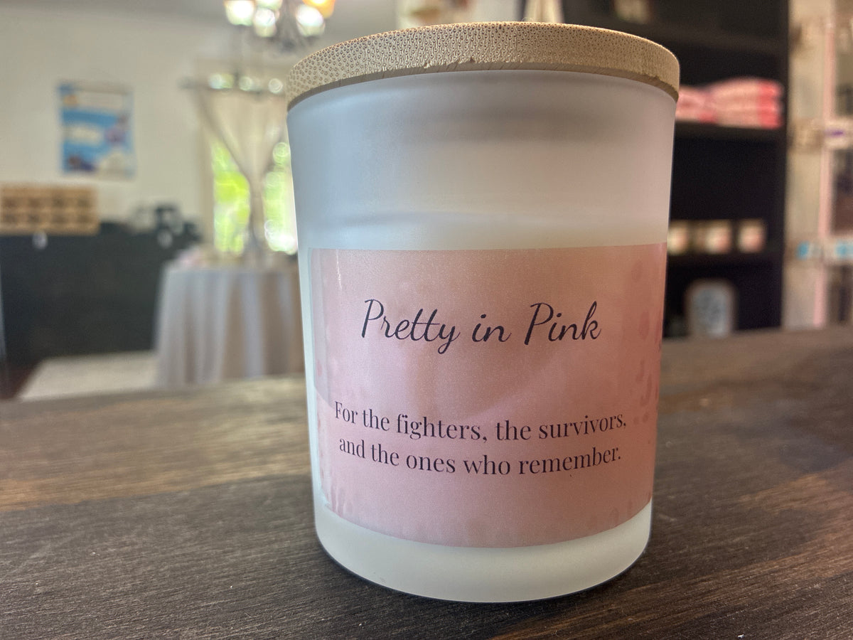 Pretty in Pink candle 10oz