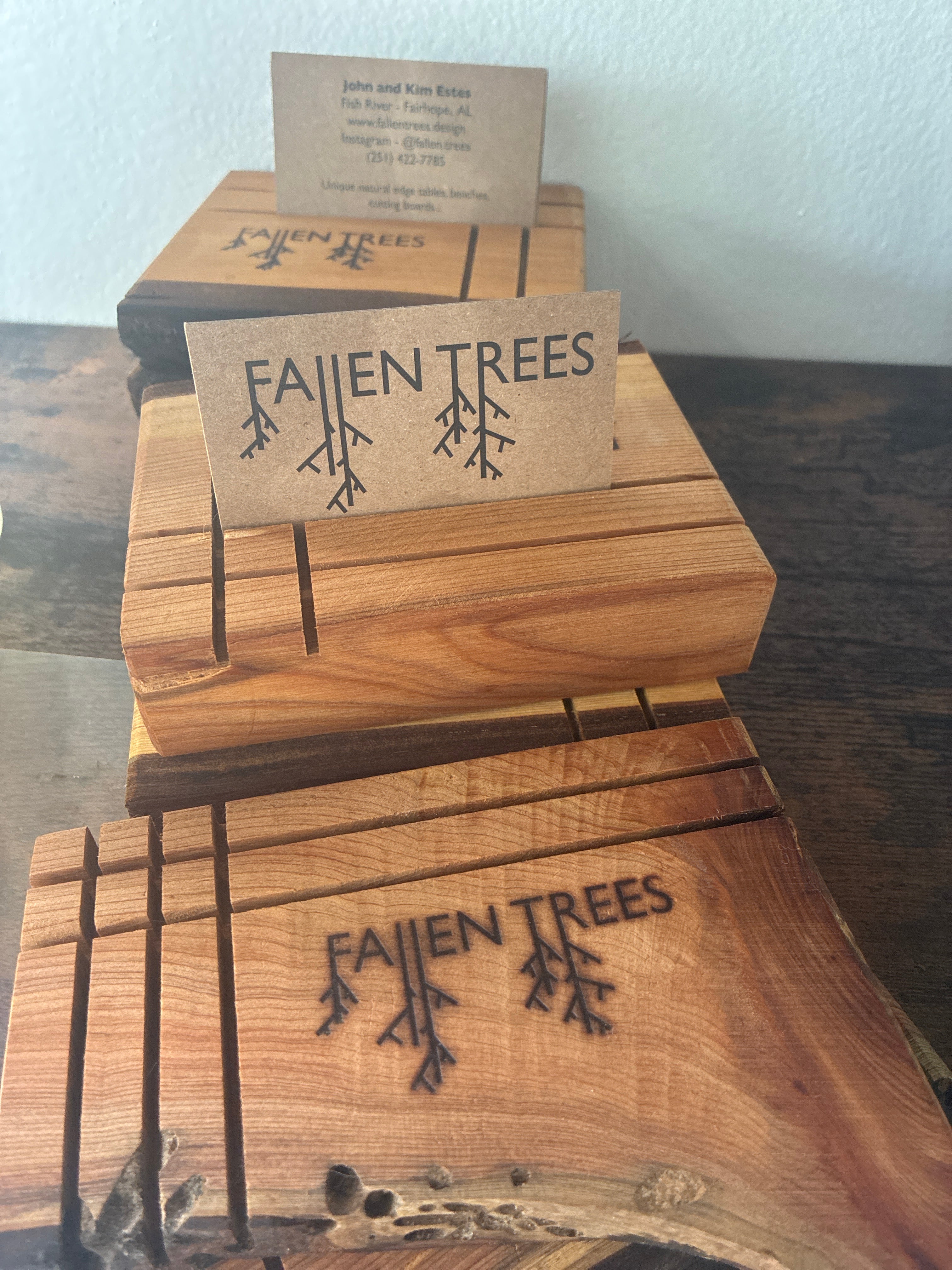 Pecan wood soap dishes