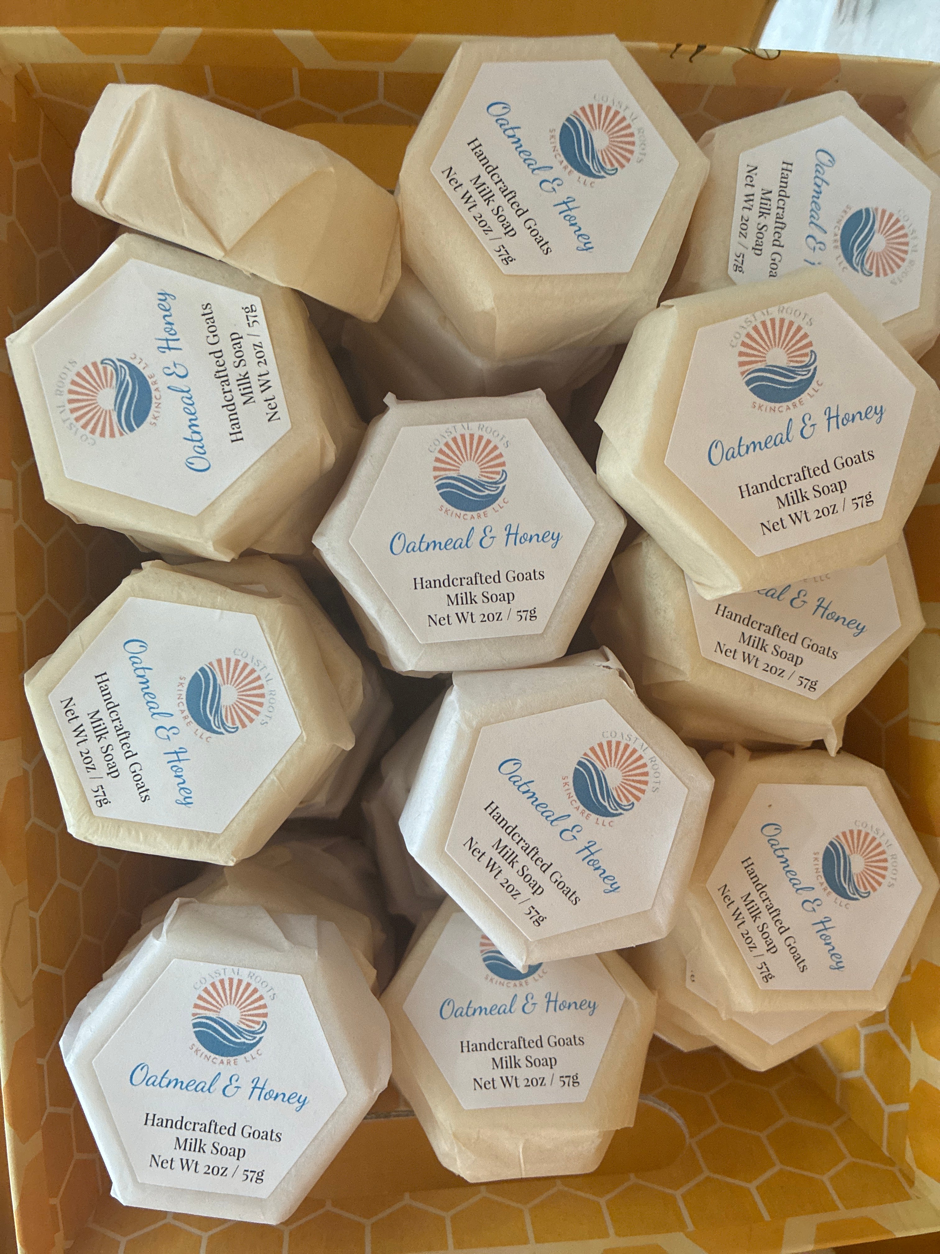 Oatmeal & Honey 2oz soaps