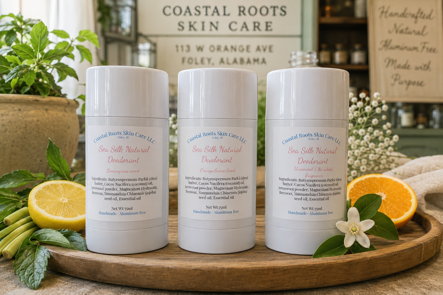 Deodorant unscented
