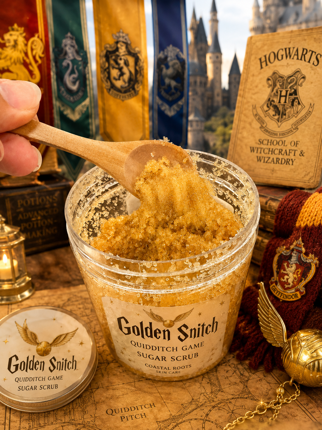 Golden Snitch After Quidditch Scrub