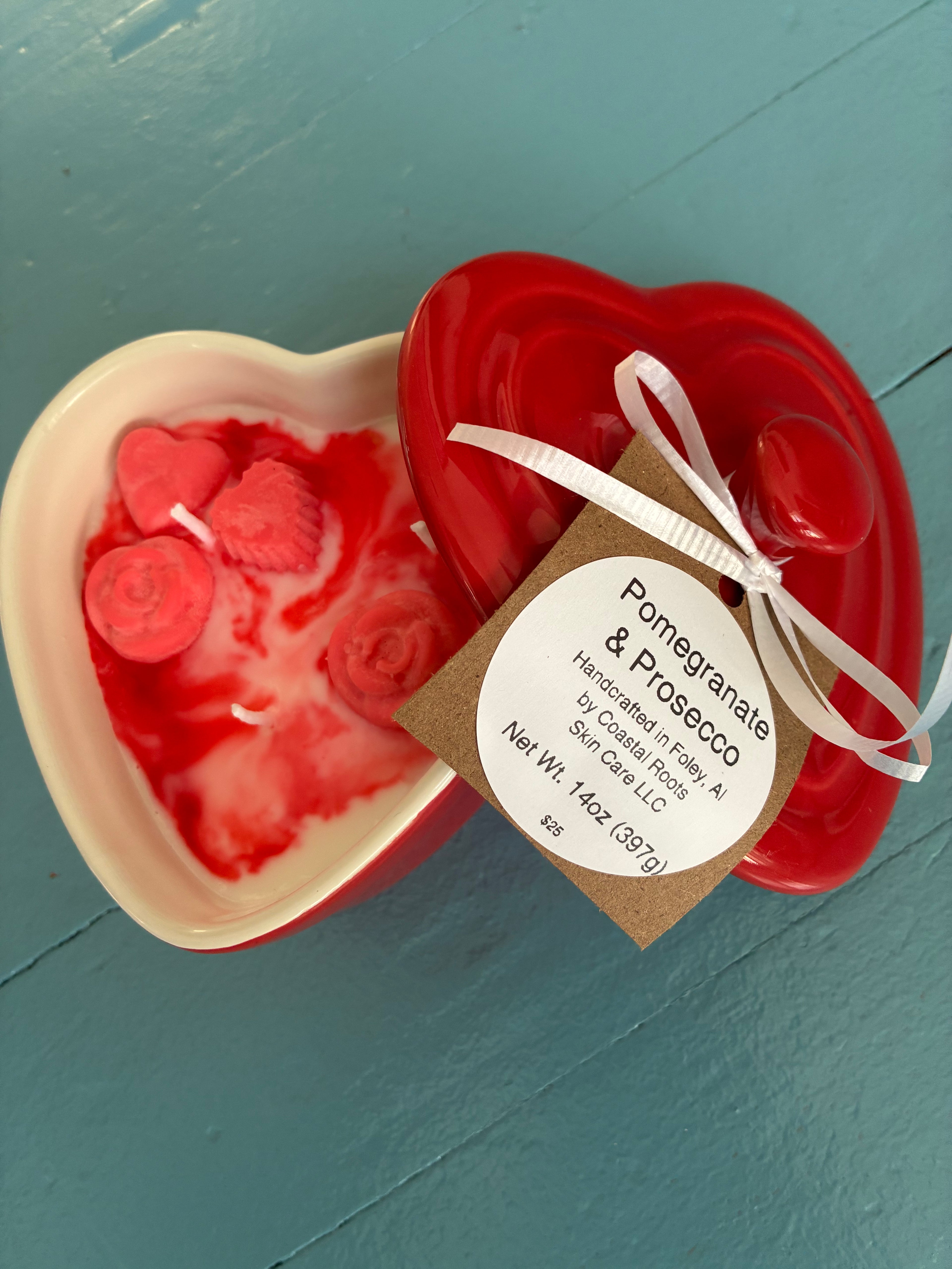 Valentine candle
