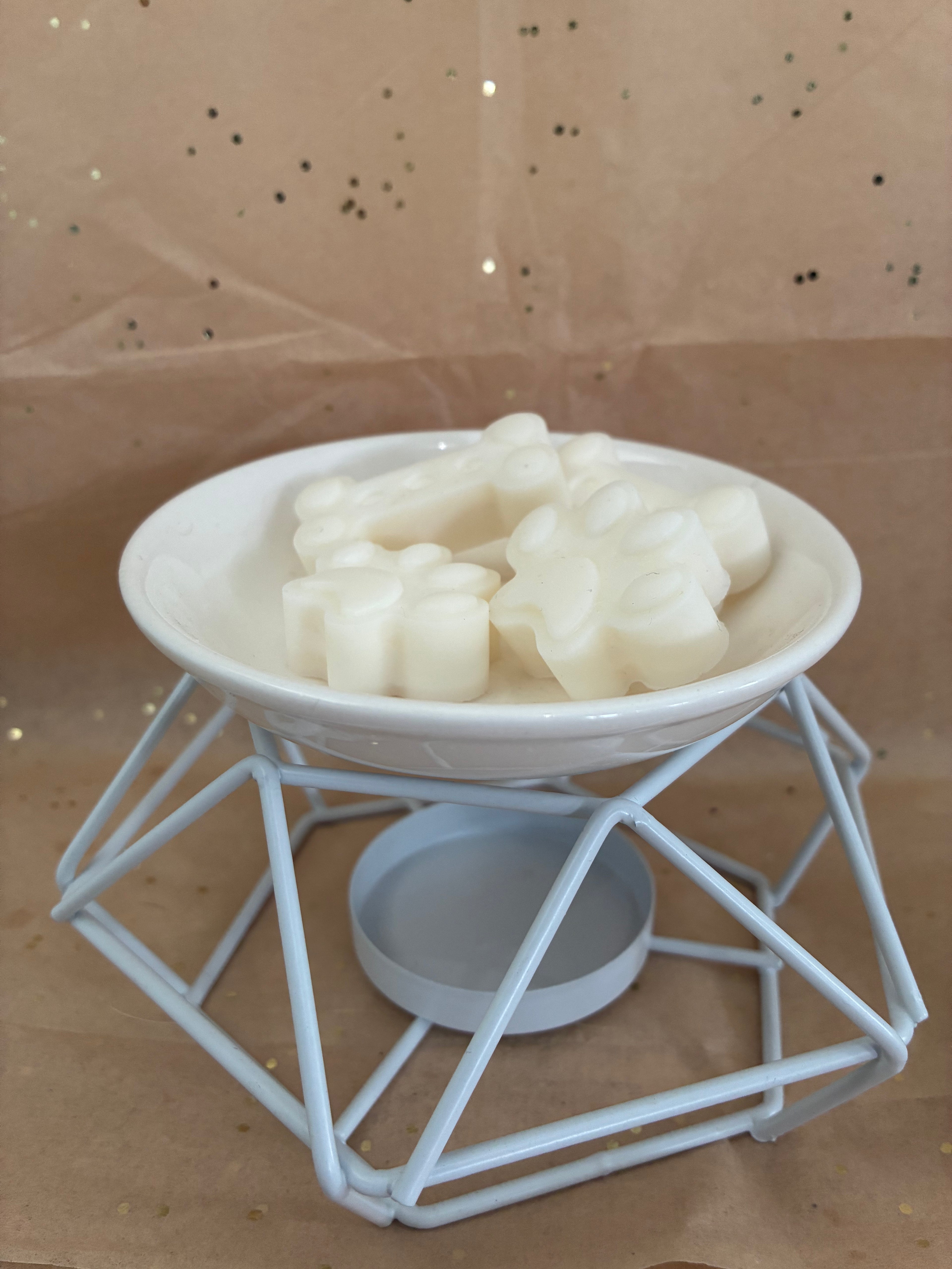 Metal wax warmer
