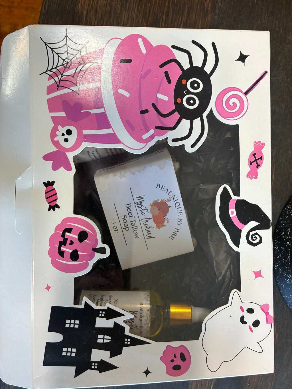 White Boo Box