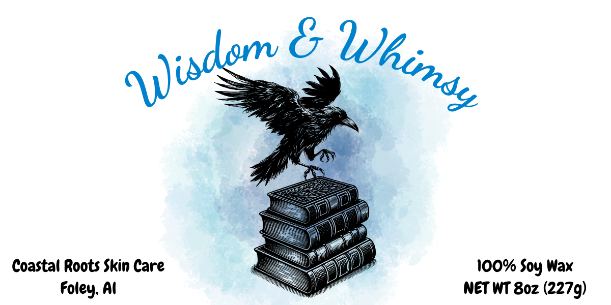 Wisdom & Whimsy Ravenite 8oz Candle